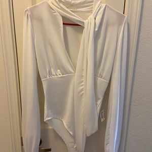 Spandex bodysuit top